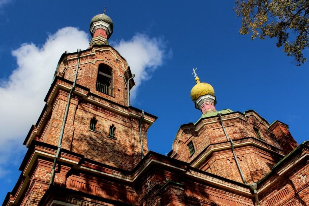 A church in Kuldīga