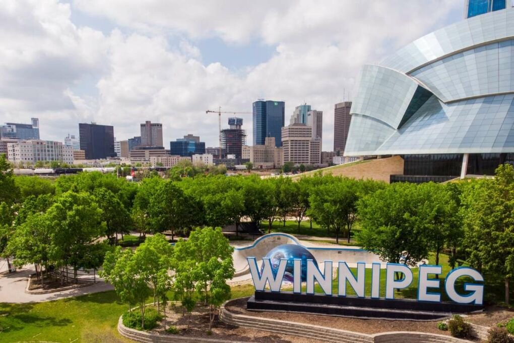 Aerial Photo of Winnipeg.