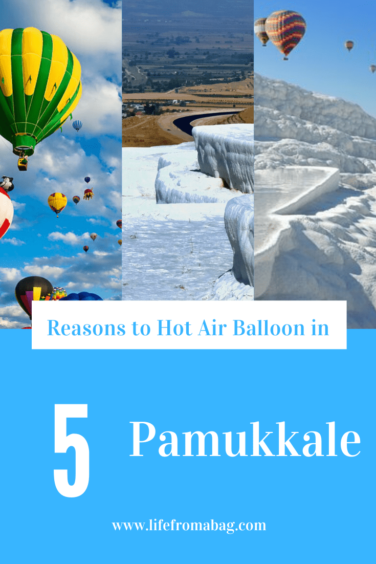 Hot Air Balloon in Pamukkale 
