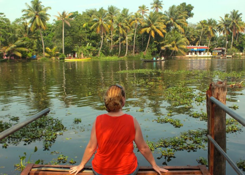 Taking-in-the-backwaters-of-Kerala-India