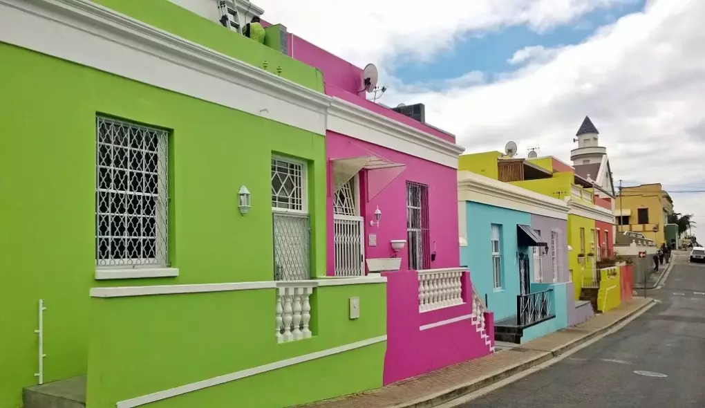 bo kaap coloured houses