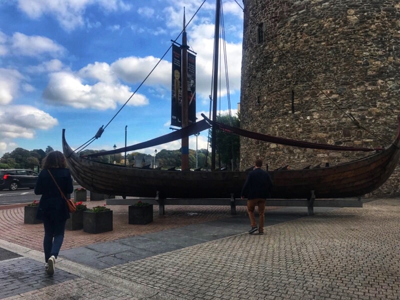 7 days in Ireland - Vikings Boat Replica