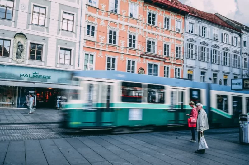 Gemaltes Haus and Herrengasse