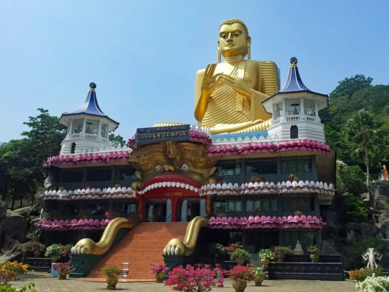 dambulla golden temple