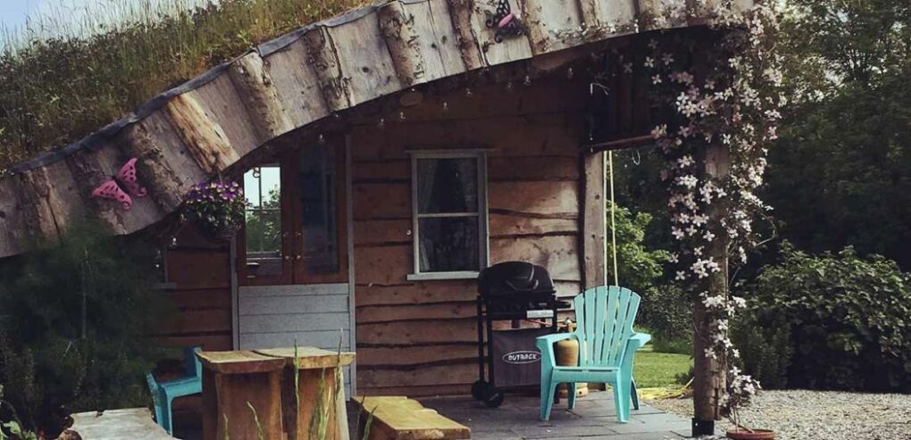 Cute luxury camping hut ireland