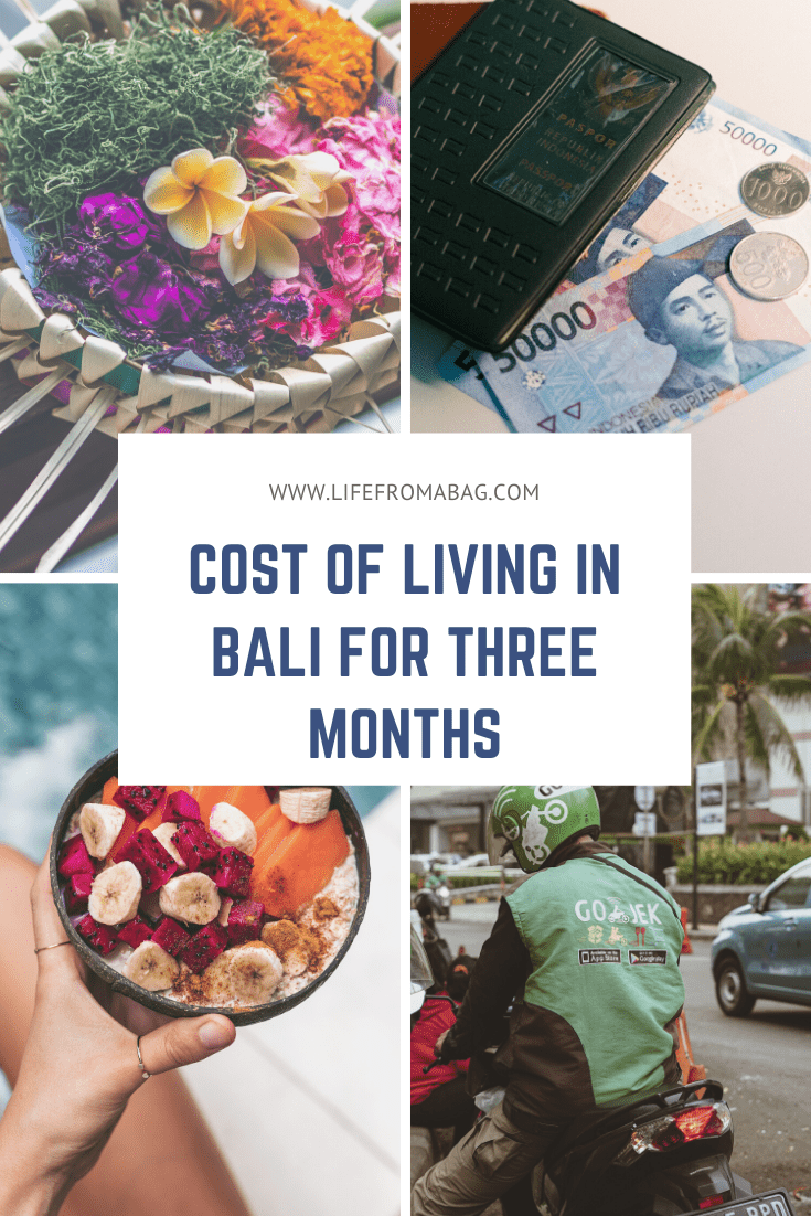 2021 Cost of living in Bali for 3 Months (Average Expenses)