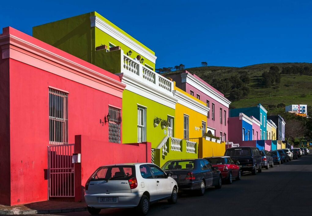Landmarks in South Africa - Bo Kaap Cape Town