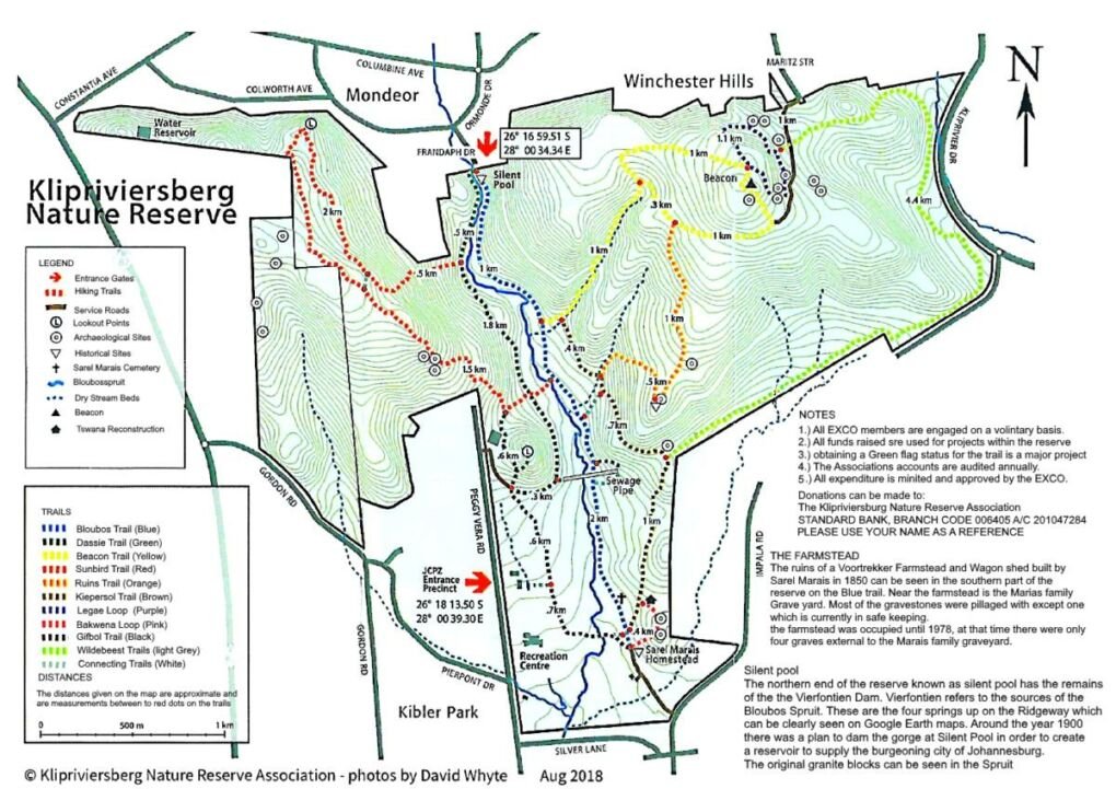 Hiking Trails in Johannesburg