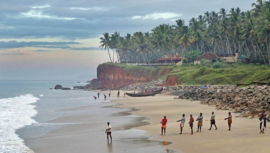 Varkala, india