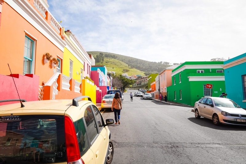 Bo- Kaap South Africa Cape Town colourful houses