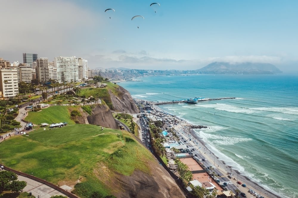 Peruvian tropical beach