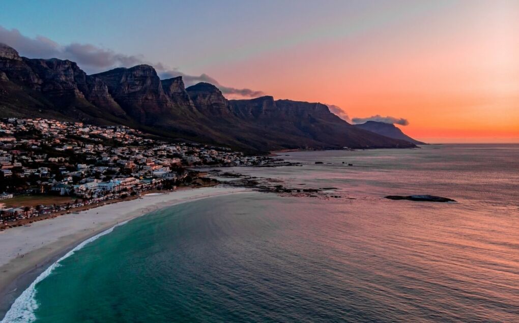 Sunset Cape Town Beach