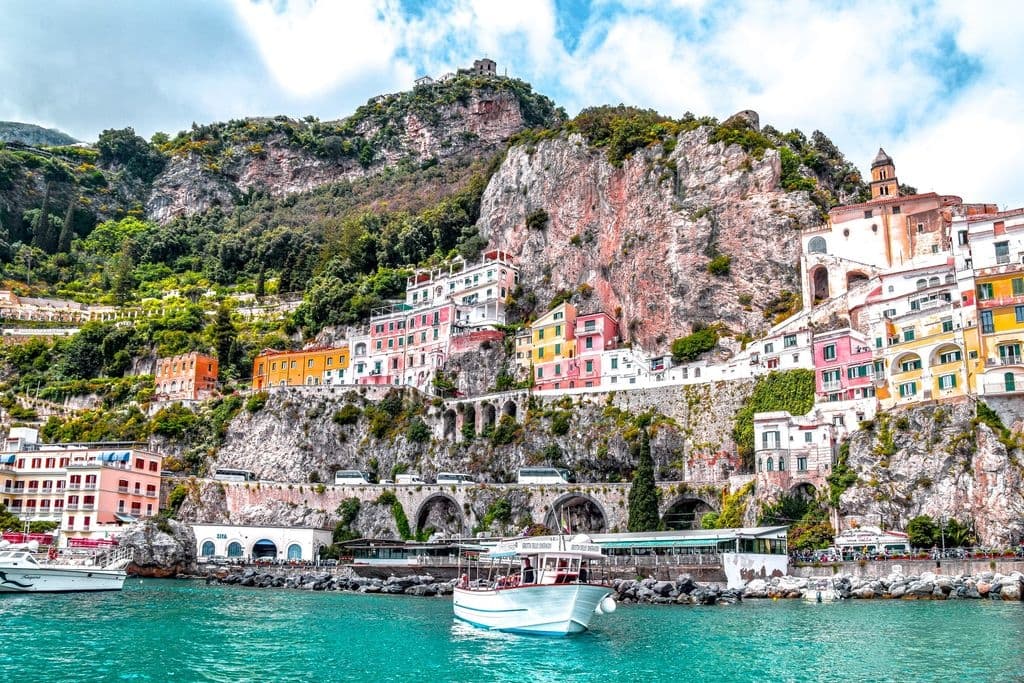 Amalfi Coast cliffs