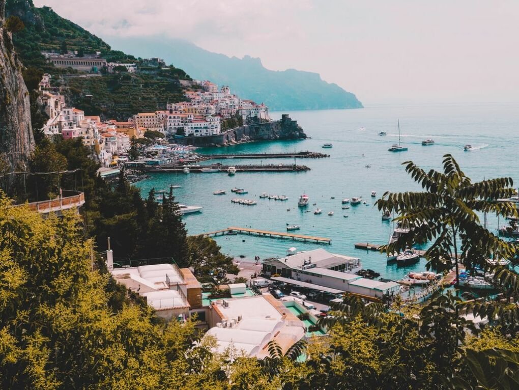 Amalfi beach