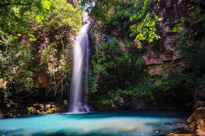 Costa Rica Waterfall 