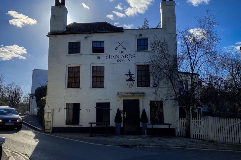 Spaniards Inn exterior building view