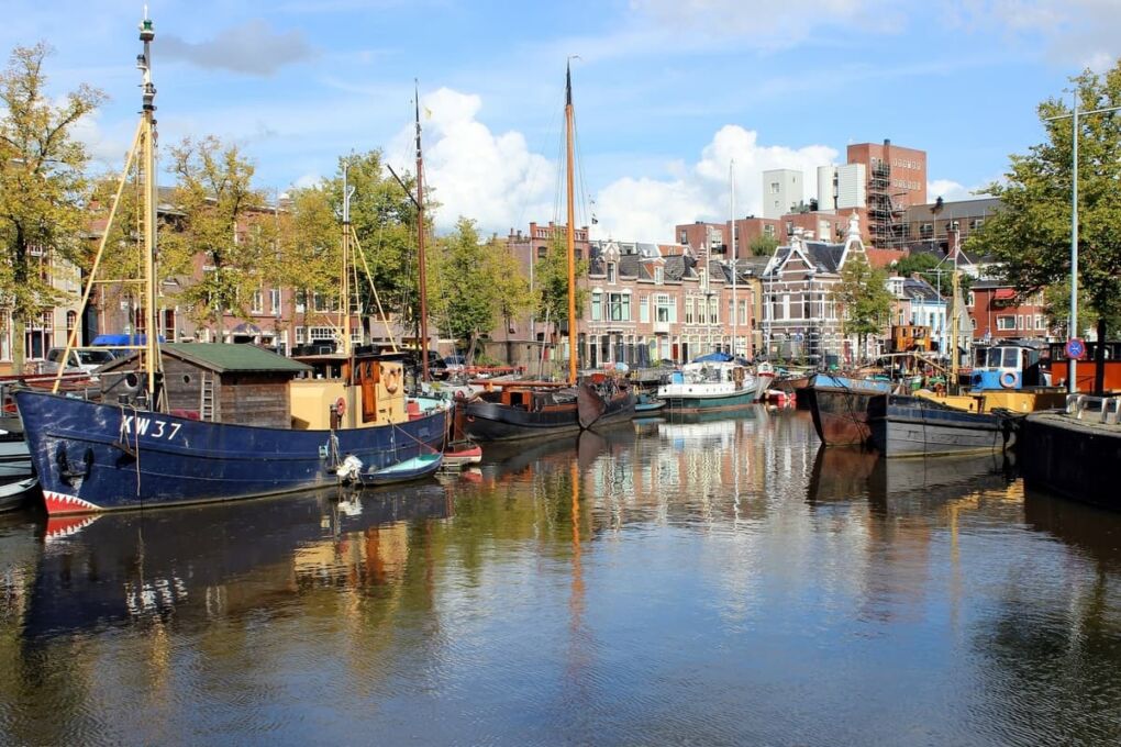 canal-in-haarlem-netherlands