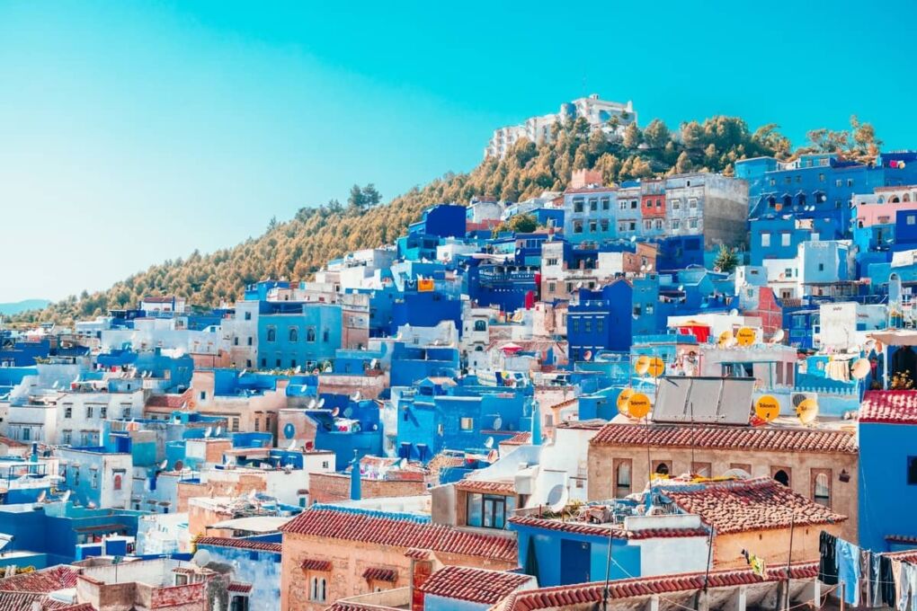 Blue city Chefchaouen Morocco