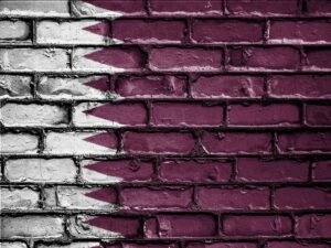 Qatar Flag Wall