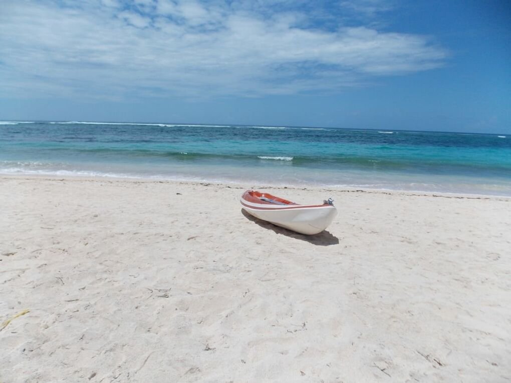 Boat on Sanur Beach