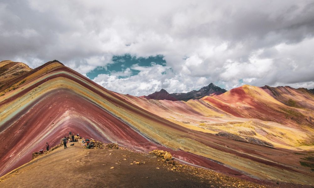 Rainbow Hills in South America