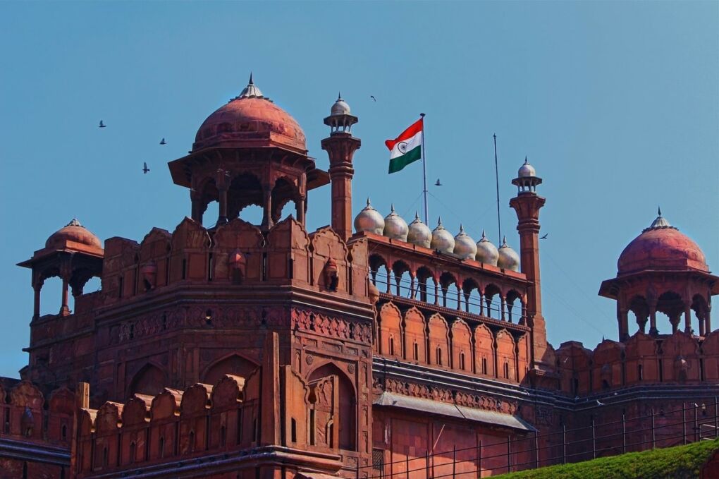 red fort in Delhi