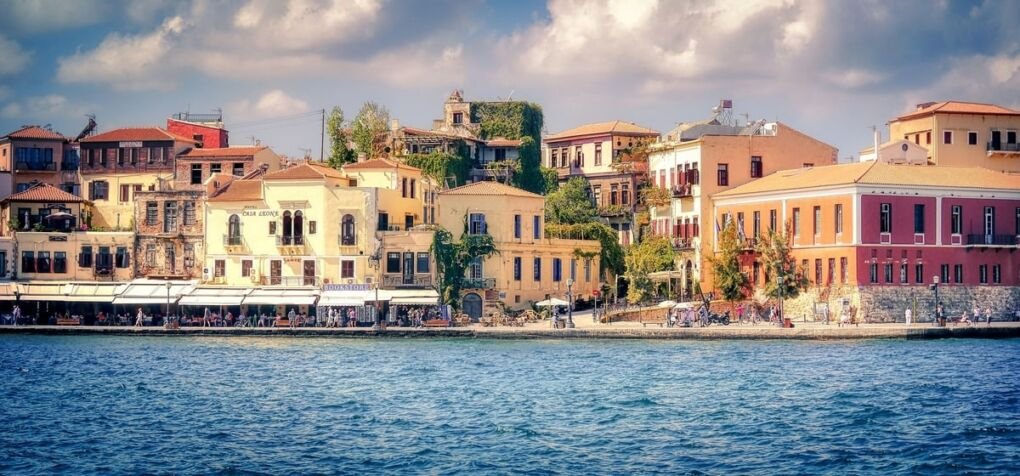 Bay Harbor in Chania, Crete