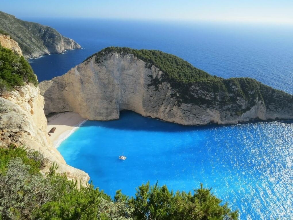 Beach in Corfu 