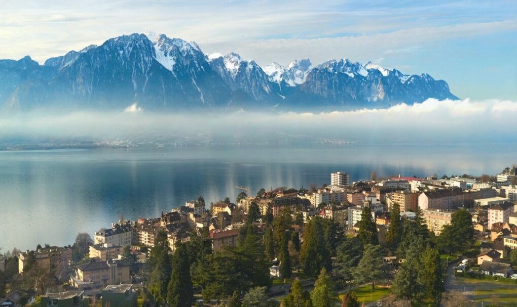 View from Montreux