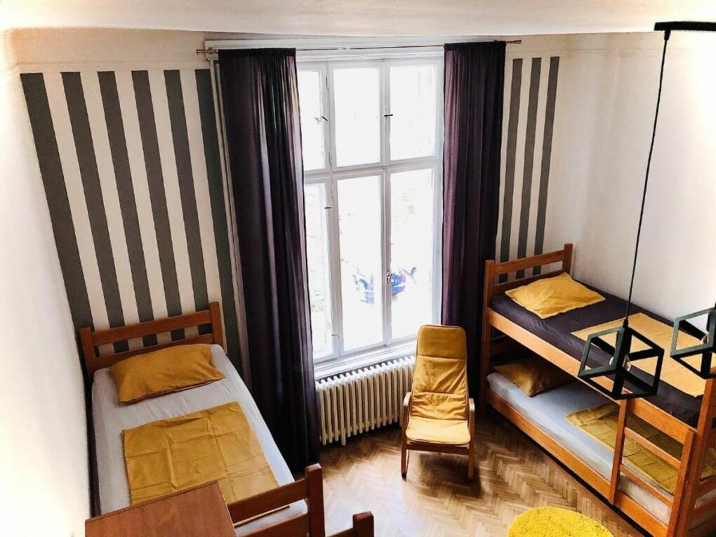 Hostel Sova bunk bed dormitory room