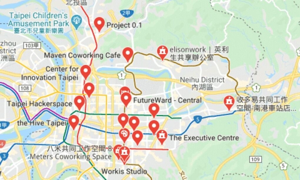 Taipei-Map