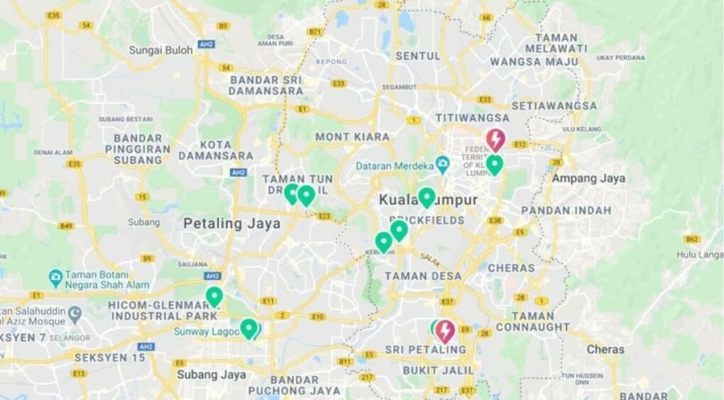 Kuala-lampur-Map