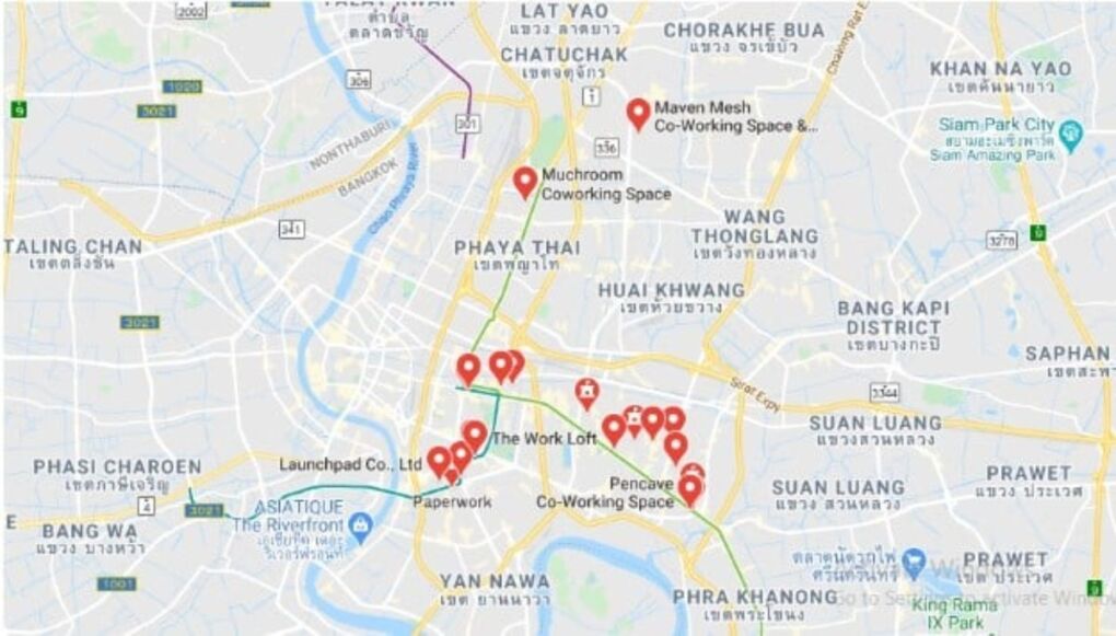 Banngkok-Map