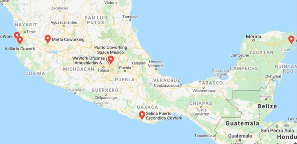 Mexico-Map