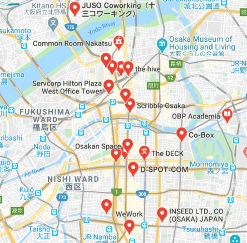Osaka-Map