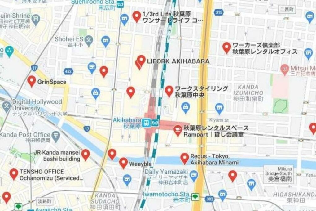 akihabara-tokyo-city-map