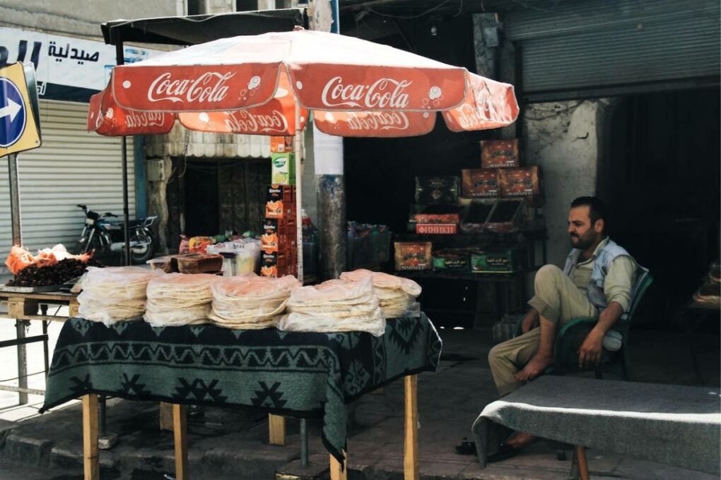 Syrian street market