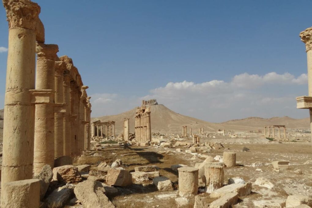 Ancient ruins desert