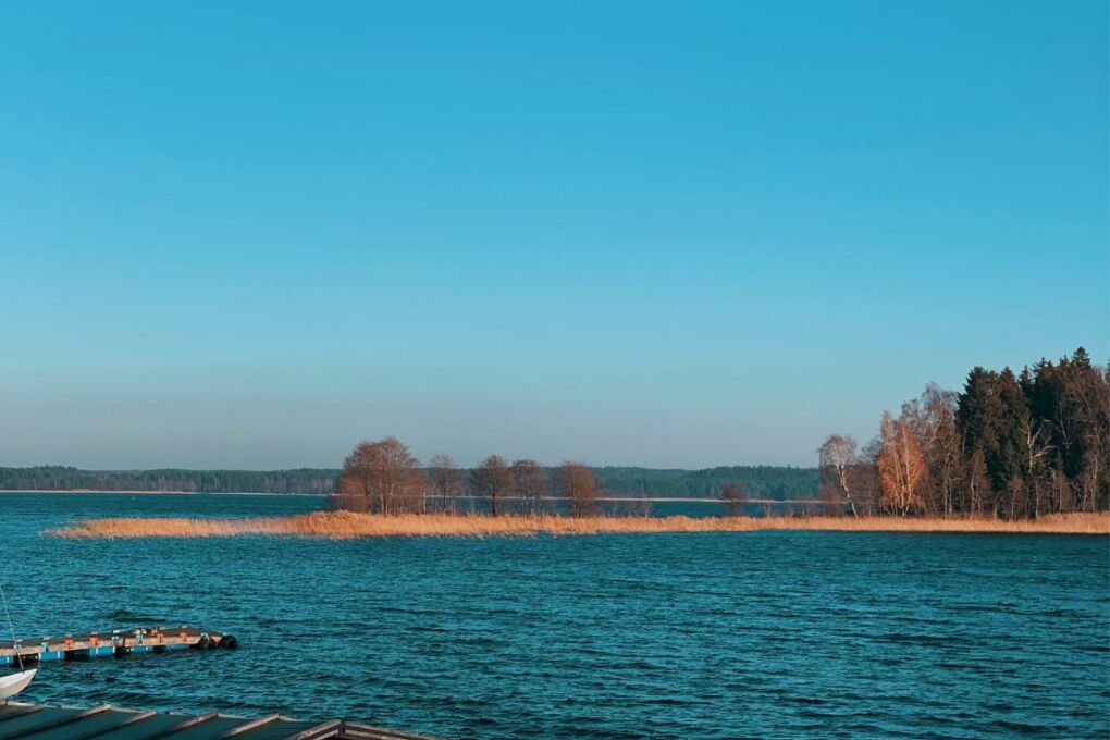 Lake Plateliai in Lithuania