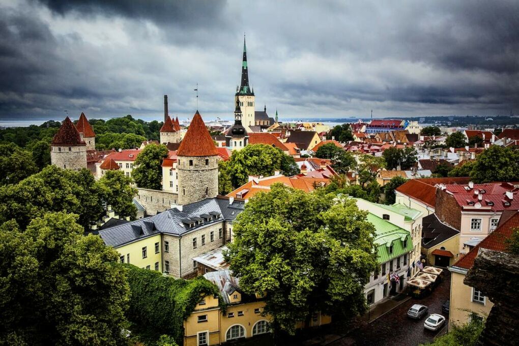 Tallinn City in Harju County, Estonia
