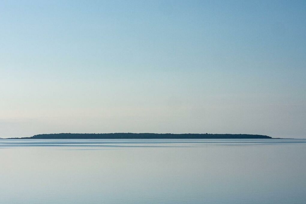 View from Hiiumaa Island in Estonia