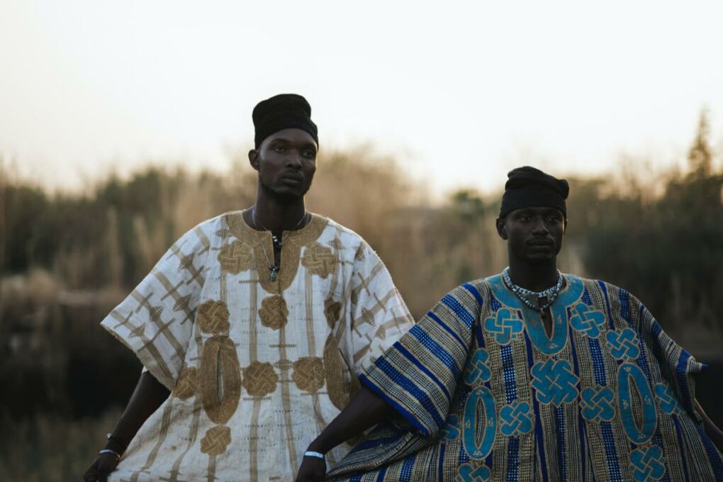 Men wearing traditional Nigerian garb