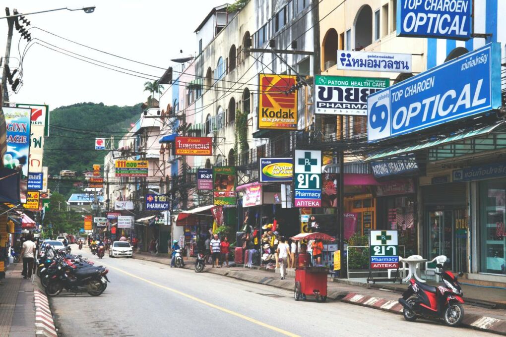 patong street
