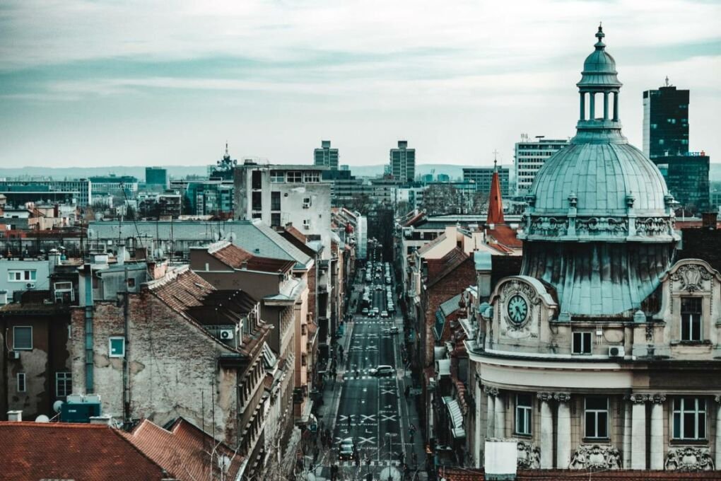 Aerial Shot of Zagreb