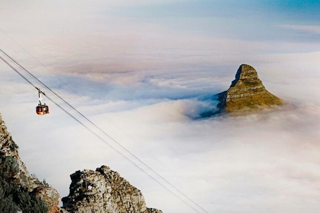 Cloudy day on Table Mountain