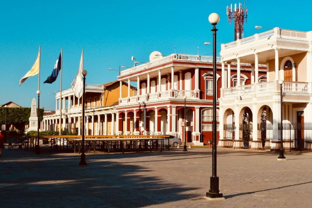 Colonial building in Nicaragua 