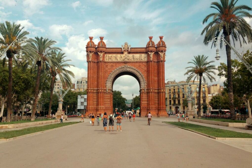 Arco de Triunfo in Barcelona.