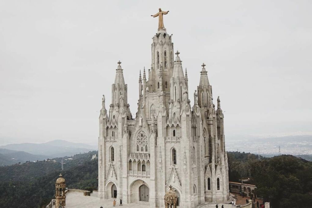 La Sagrada Familia in Barcelona.