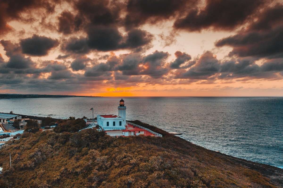 Lighthouse in Puerto Rico.