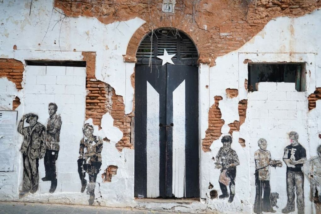 Street Art in San Juan Puerto Rico.